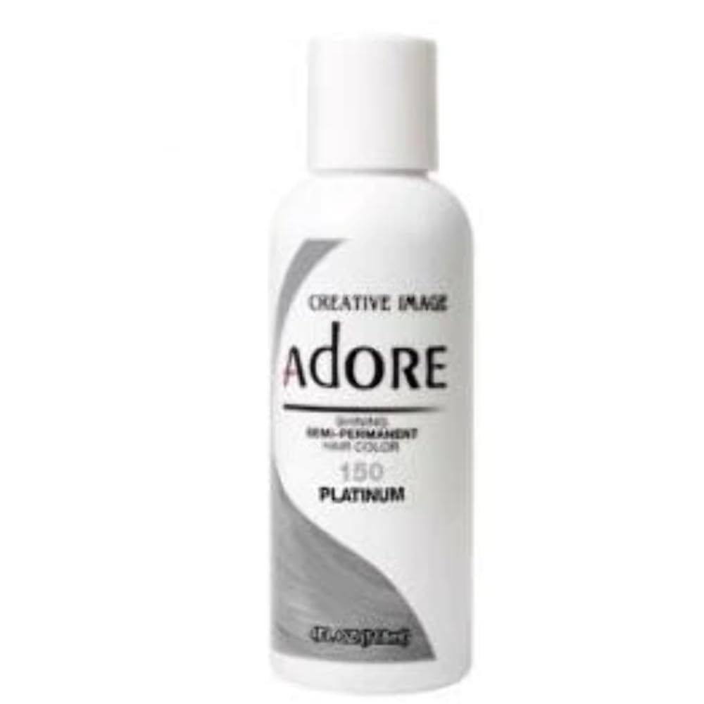 Adore couleur cheveux semi-permanent 155 titanium – bouteille prête à l’emploi et couleur lumineuse.