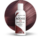 Adore Coloration Sienna Brun - Flacon, couleur riche et durable pour retouches.
