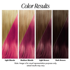 Adore Rose-Blush pinceau appliqué sur les mèches pour couverture précise