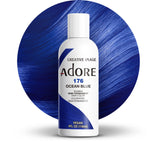 Adore Ocean Blue – bouteille prête à l’emploi pour colorer les cheveux.