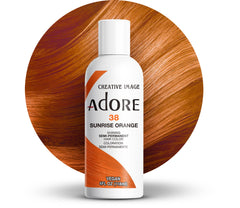 Adore Sunrise Orange – Bouteille prête à l’emploi pour couleur vive et durable.