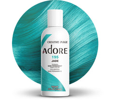 Adore Jade 195: bouteille prête à l'emploi pour une couleur durable.