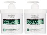 Advanced Clinicals crème collagen lotion corps – hydratation pour peau visiblement plus ferme.