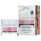 Advanced Clinicals crème-retinol visage, flacon élégant, peau plus ferme et lisse.