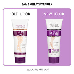 Advanced Clinicals Crème Varices Jambes – application manuelle, massage efficace