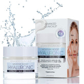 Advanced Clinicals gel creme hyaluronique visage hydrate et lisse les contours.
