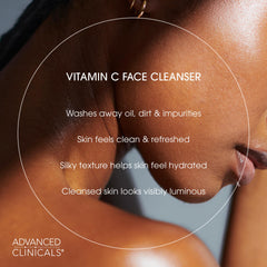 Advanced Clinicals – soin visage citron, revitalisant et rafraîchissant.