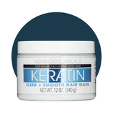 Advanced Clinicals Keratin Hair Mask bottle closeup showing rich nourishment for smoother hair
