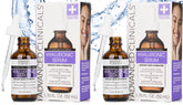 Advanced Clinicals Sérum Hyaluronique : flacon pompe pour hydratation rapide.