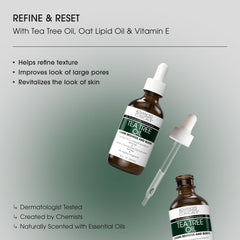 Advanced Clinicals Tea Tree Serum – huile légère, hydratation rapide.