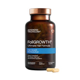 FoliGROWTH Advanced Trichology: bouteille de gélules pour cheveux plus épais.