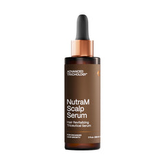 NutraM Advanced Trichology – flacon du sérum cheveux prêt à l’application.