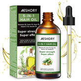 Aeshory huile-cheveux romarin : soin nourrissant pour cheveux forts et brillants.