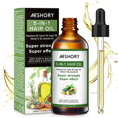 Aeshory huile-cheveux romarin : soin nourrissant pour cheveux forts et brillants.