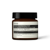 Crème hydratante mandarine d'Aesop – bouteille prête à l'application légère.