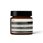 Aesop Crème Visage Camellia Nut — pot, hydratation rapide pour peau sèche et sensible