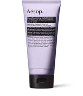 Bouteille aesop-eleos montre creme-douceur hydratante après la douche.