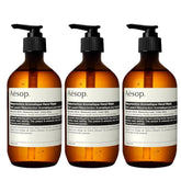 Aesop Resurrection Aromatique : bouteille agrume et herbes pour un nettoyage doux et sensoriel