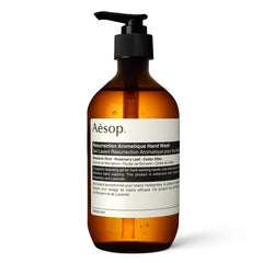 Aesop Resurrection Aromatique Mains : bouteille 500 ml prête à l'utilisation quotidienne.