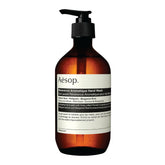 Aesop Reverence Aromatique: bouteille élégante pour nettoyer en douceur les mains