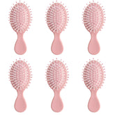 Brosse mini AESPAKO pour cheveux humides, idéale en voyage et déplacements.