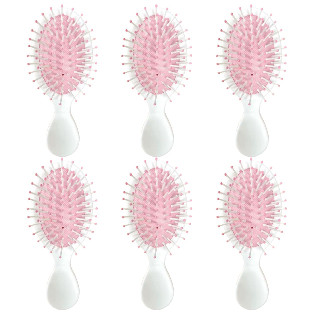 Brosse AESPAKO mini pour cheveux mouillés, pratique en voyage et démêlage en douceur.