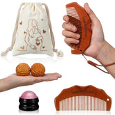 Afarnook peigne daccouchement avec lanière, outil pratique pour le confort pendant le travail.
