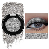 Afflano Ombre Yeux Paillettes Argentées, éclat durable pour un regard glamour.