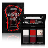 Palette Afflano complète pour looks gothiques et Halloween.