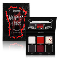Palette Afflano complète pour looks gothiques et Halloween.