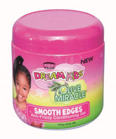 Dream Kids d'African Pride, gel-conditionneur bordures lisses, aide à dompter les frisottis