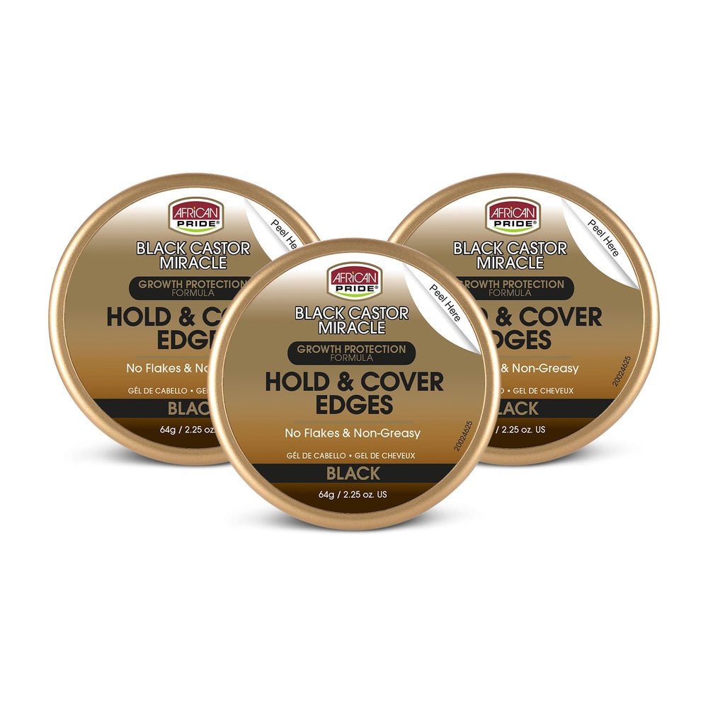 Gel bords African Pride Miracle : maintien fort et application fluide.