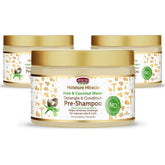 African Pride Miracle Hydratant lot de 3 bouteilles, démêlage facilité.