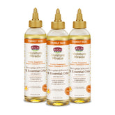 Huile capillaire African Pride Moisture Miracle – bouteille prête à hydrater les cheveux.