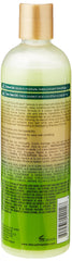 Mousse riche du shampoing-conditionneur African Pride pour démêlage facile.