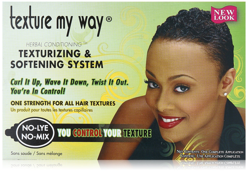 Africa's Best Organics À Ma Façon Sans Lye – Bouteille prête pour toutes textures capillaires.