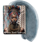 AFRIKI éponge réseau africain pour le corps, nettoyage en profondeur