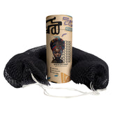 AFRIKI éponge-réseau pour le corps, exfoliation douce et revitalisation.