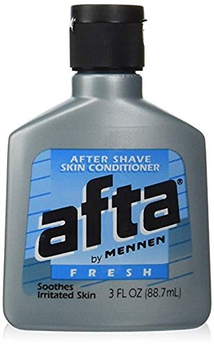 Afta Après Rasage Fresh, flacon 3 onces, peau apaisée et hydratée après le rasage