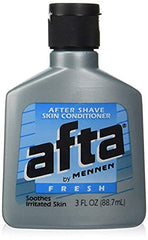 Afta Après Rasage Fresh, flacon 3 onces, peau apaisée et hydratée après le rasage