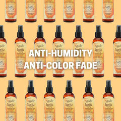 AGADIR Spritz offre une brillance longue durée sur les cheveux.