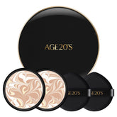 AGE20'S Signature Essence Pact SPF50+ dans sa boîte compacte, idéal pour retouches quotidiennes.