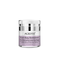 Agelyss Eye-Bag Cream, flacon 1oz, hydratation ciblée pour les yeux.