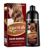Agthyuve 3-en-1 shampoo colorant noir: couleur durable et soin rapide.