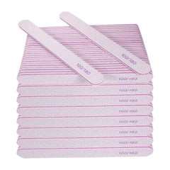 AhaTopia lime d ongles double-face grain 100-180, prête pour le façonnage rapide des ongles.