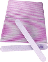 AhaTopia lime à ongles double-face 100/180, outil polyvalent pour ongles naturels et acryliques.