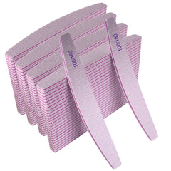 AhaTopia lime-ongles double-face 100/180, idéale pour acryliques et ongles naturels.