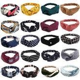 AHONEY bandeau boho nœud – ensemble 20 packs pour un style varié et pratique.