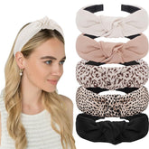 AHONEY pack-bandeaux-noeud-tendance : accessoire tendance qui maintient les cheveux en place toute la journée.