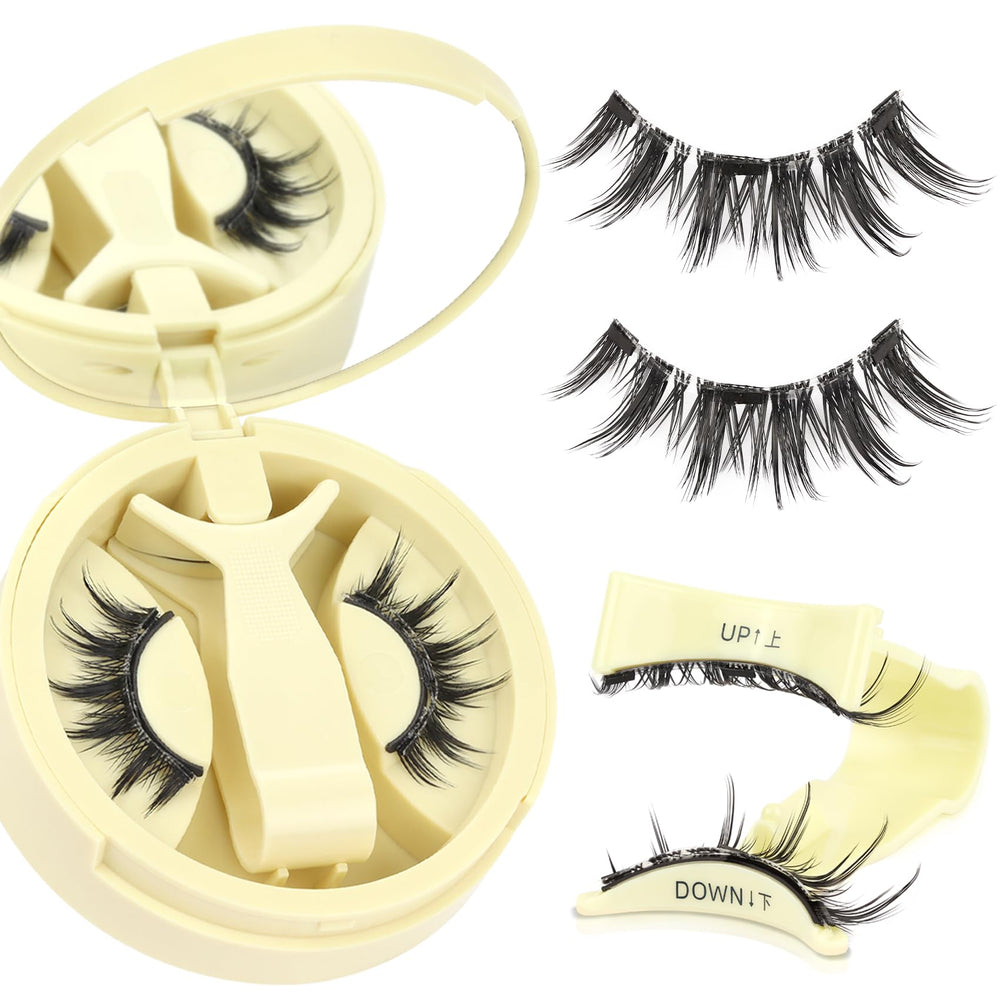 Ahrikiss cils magnétiques, première paire, look naturel et pose rapide.